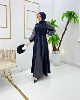 leather hijab dress - wholesale hijab fashion mall