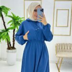 Hood Cotton Hijab dress - wholesale hijab fashion mall