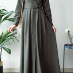 Linen Hijab Dress - wholesale hijab fashion