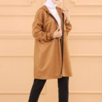 soft Hijab Trenchcoat- wholesale hijab fashion mall