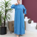 Turu Jeans Hijab Dress - wholesale hijab fashion mall