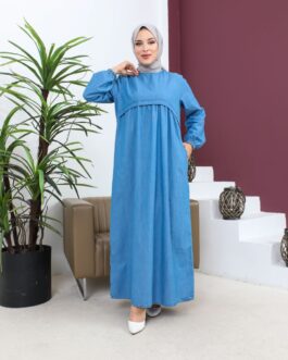 Turu Jeans Hijab Dress - wholesale hijab fashion mall