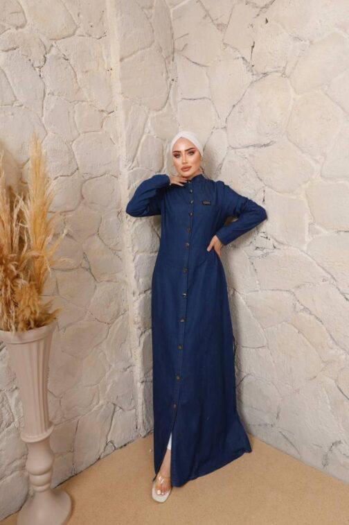 Jeans Hijab Coat - wholesale hijab fashion mall