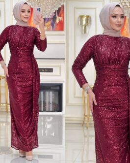 Hijab evening dress - wholesale hijab fashion mall