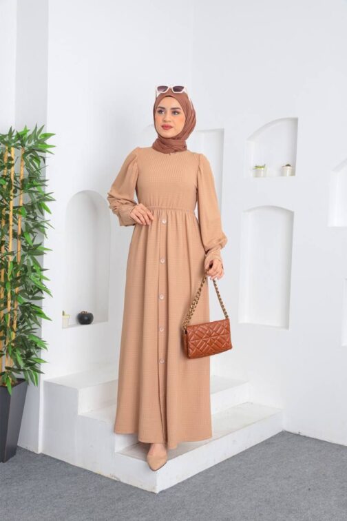 Dress - wholesale hijab fashion mall - chavush Fabric