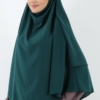 حجاب فاشن مول خمار دبل حرير المدينة ليكرا - Khimar double Medina silk Hijab fashion mall 2