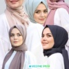 حجاب فاشن مول شال حرير المدينة ساده - Medina silk Shawl Hijab fashion mall 1