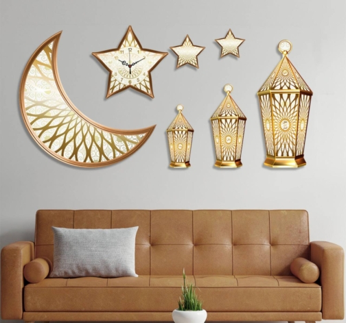 حجاب فاشن مول هدايا اسلامية مجموعة ديكور حائط رمضان -Ramdan wall decoration set Islamic Gifts Hijab fashion mall 2