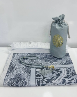 حجاب فاشن مول هدايا اسلامية مجموعة سبحة وسجادة صلاة - Rosary and praying mats set Islamic Gifts Hijab fashion mall 1