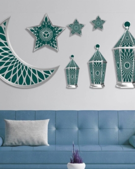 حجاب فاشن مول هدايا اسلامية مجموعة ديكور حائط رمضان -Ramdan wall decoration set Islamic Gifts Hijab fashion mall 2