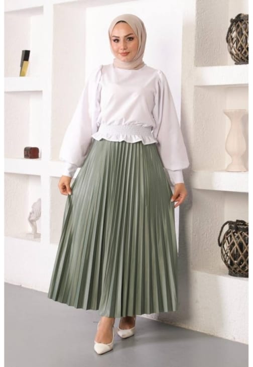 تنورة بليسيلي حجاب فاشن مول - Skirt piliseli Hijab fashion mall 1