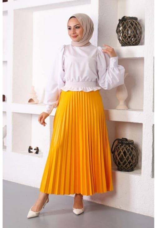 تنورة بليسيلي حجاب فاشن مول - Skirt piliseli Hijab fashion mall 1