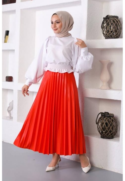 تنورة بليسيلي حجاب فاشن مول - Skirt piliseli Hijab fashion mall 1