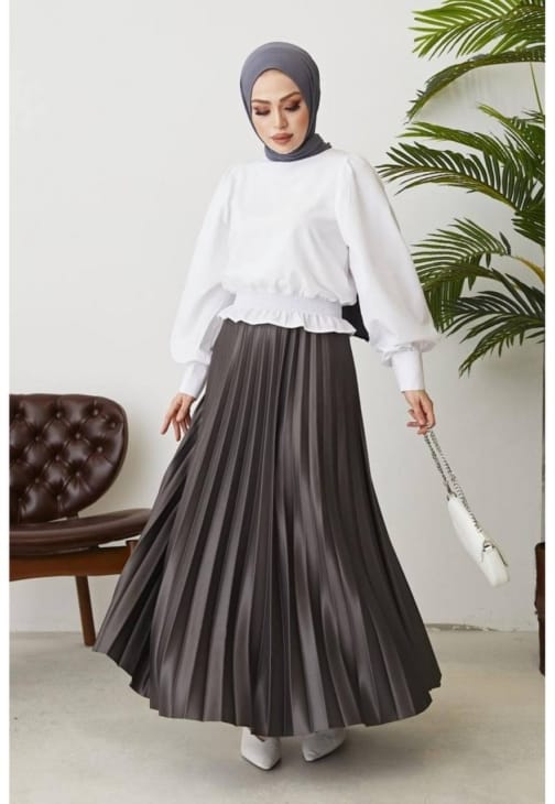 تنورة بليسيلي حجاب فاشن مول - Skirt piliseli Hijab fashion mall 1