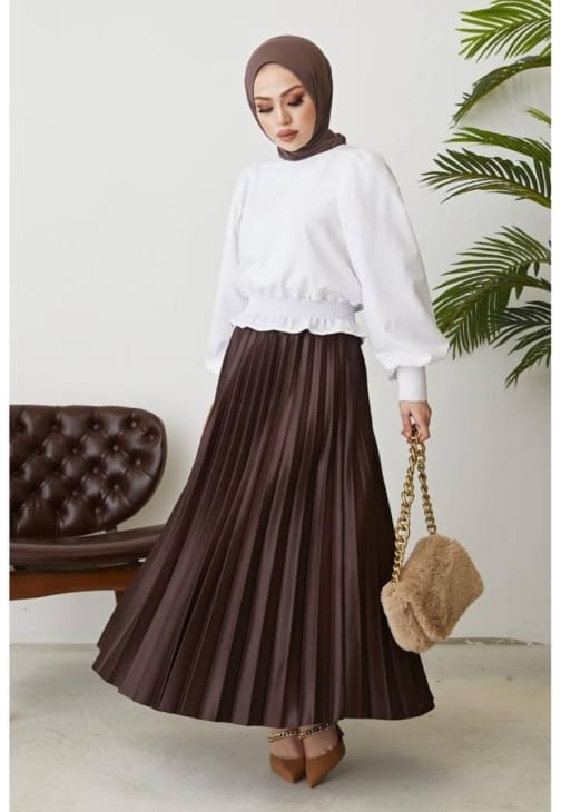 تنورة بليسيلي حجاب فاشن مول - Skirt piliseli Hijab fashion mall 1