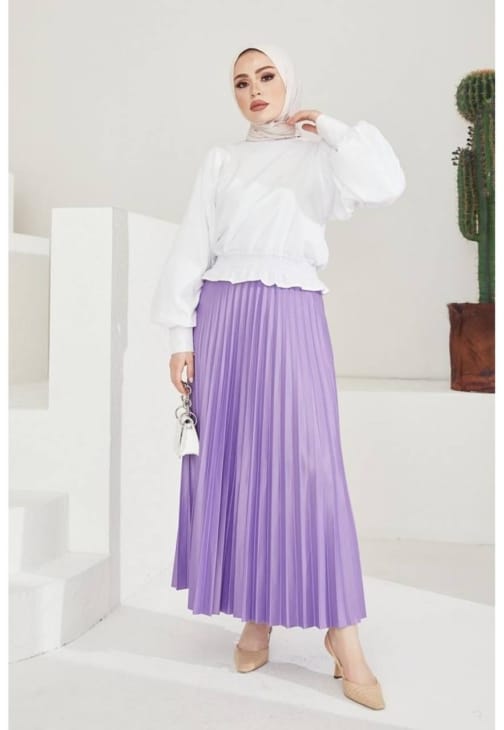 تنورة بليسيلي حجاب فاشن مول - Skirt piliseli Hijab fashion mall 1