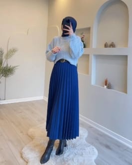 تنورة سكوبا كريب حجاب فاشن مول - Skirt scuba krep Hijab fashion mall