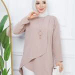 تونيك حرير المدينة حجاب فاشن مول - Tunic Medina silk Hijab fashion mall 1