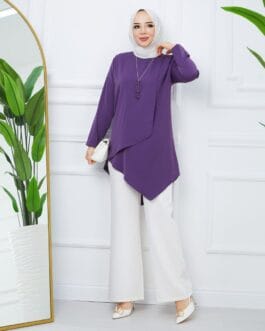 تونيك حرير المدينة حجاب فاشن مول - Tunic Medina silk Hijab fashion mall 1