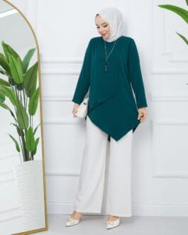 تونيك حرير المدينة حجاب فاشن مول - Tunic Medina silk Hijab fashion mall 1