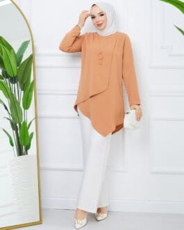 تونيك حرير المدينة حجاب فاشن مول - Tunic Medina silk Hijab fashion mall 1