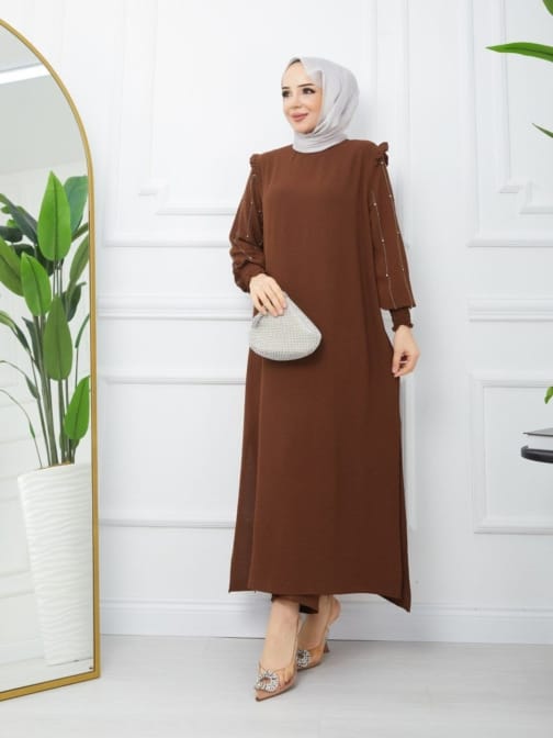 طقم ايروبين قطعتين صيفي حجاب فاشن مول - Suit Ayrobin 2 pieces summer Hijab fashion mall 1