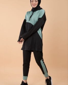 طقم رياضة قطعتين حجاب فاشن مول - Sportswear suit 2 pieces Hijab fashion mall 1