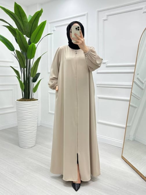 عباية حرير المدينة حجاب فاشن مول - Abaya medina Hijab fashion mall 1