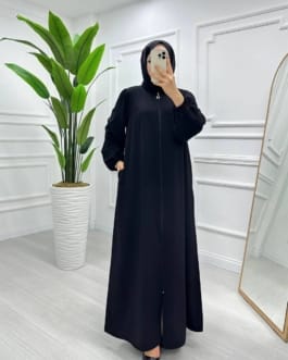 عباية حرير المدينة حجاب فاشن مول - Abaya medina Hijab fashion mall 1