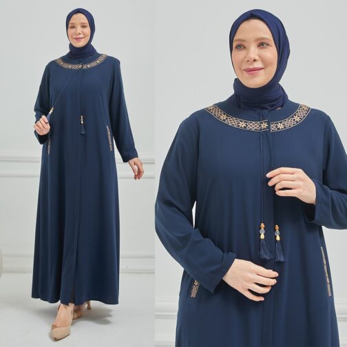 عباية حرير مدينة حجاب فاشن مول - Abaya al medina silk Hijab fashion mall 1