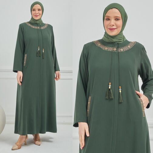 عباية حرير مدينة حجاب فاشن مول - Abaya al medina silk Hijab fashion mall 1