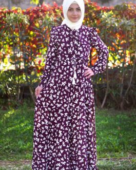 فستان بنات مزهر حجاب فاشن مول - girls flower dress Hijab fashion mall 1