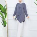 تونيك حرير المدينة حجاب فاشن مول - Tunic Medina silk Hijab fashion mall 1