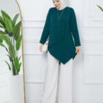 تونيك حرير المدينة حجاب فاشن مول - Tunic Medina silk Hijab fashion mall 1