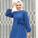 طقم كريب قطعتين حجاب فاشن مول - Suit creb 2 pieces Hijab fashion mall 1