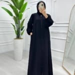 عباية حرير المدينة حجاب فاشن مول - Abaya medina Hijab fashion mall 1