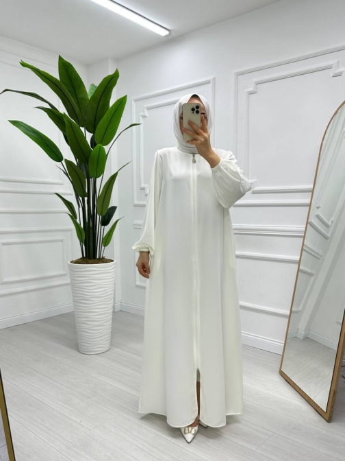 عباية حرير المدينة حجاب فاشن مول - Abaya medina Hijab fashion mall 1