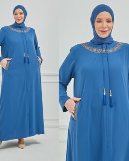 عباية حرير مدينة حجاب فاشن مول - Abaya al medina silk Hijab fashion mall 1