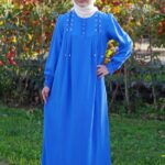 فستان بنات ساده حجاب فاشن مول - girls dress sade Hijab fashion mall 1